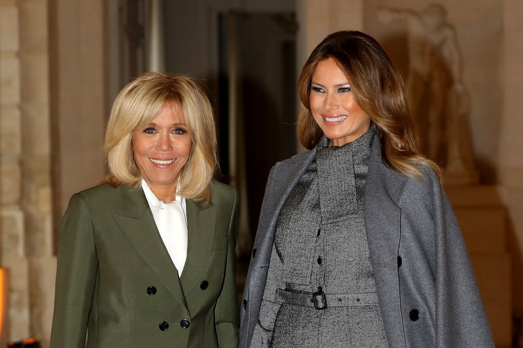 Melania Trump i Brigitte Macron