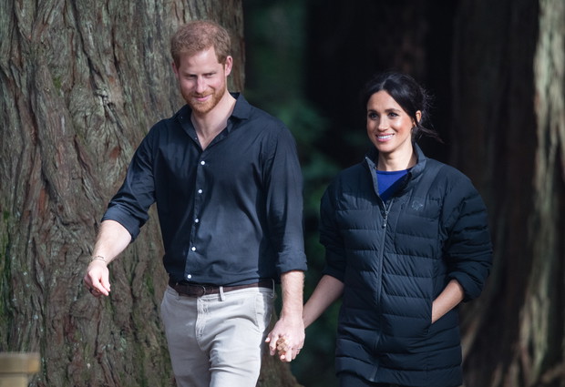 Księżna Meghan Markle i książę Harry
