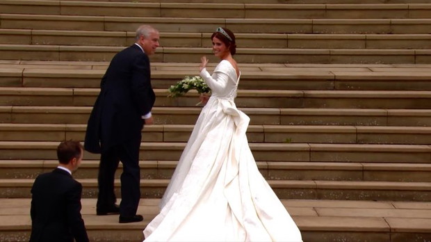 Księżniczka Eugenia w dniu ślubu