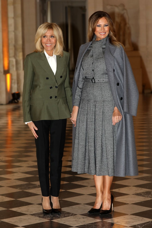 Melania Trump i Brigitte Macron