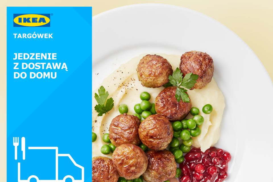 Klopsiki z IKEA z dostawą do domu