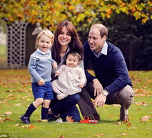 Księżna Kate i książę William z dziećmi 2016