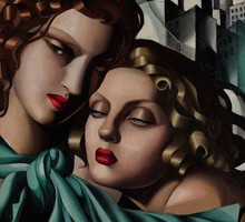 Na wystawie Tamary Łempickiej w Madrycie można zobaczyć ponad 200 prac artystki.