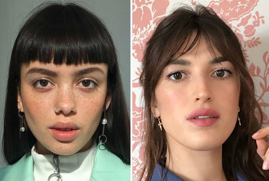 Fryzury z grzywką 2019