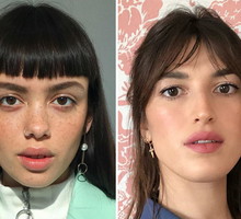 Fryzury z grzywką 2019