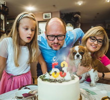 Paweł Adamowicz z rodziną