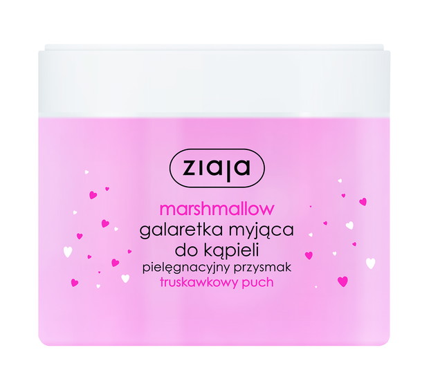 Galaretka myjąca do kąpieli, Ziaja Marshmallow