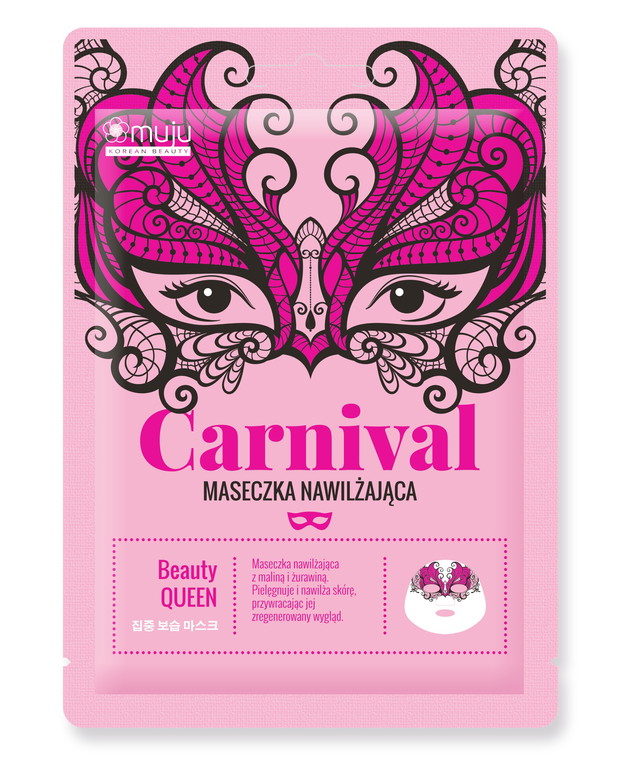 Maska na płachcie MUJU Carnival