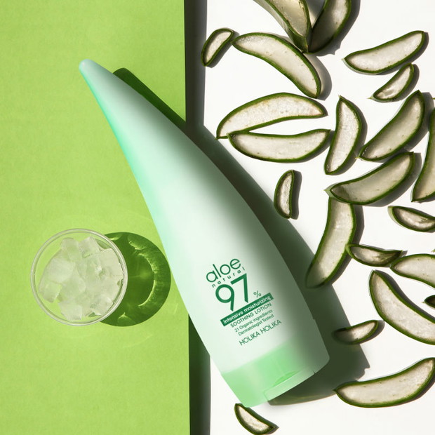 Balsam do ciała Aloe Natural 97% Soothing Lotion, Holika Holika