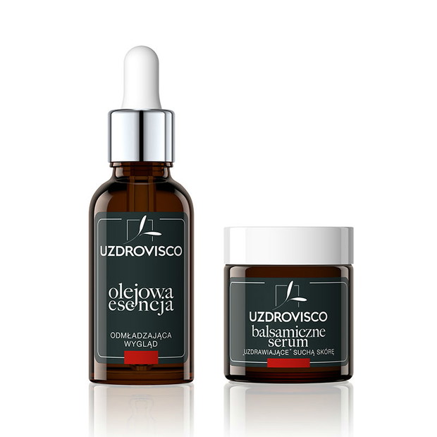 Balsamiczne serum i olejowa esencja, UZDROVISCO