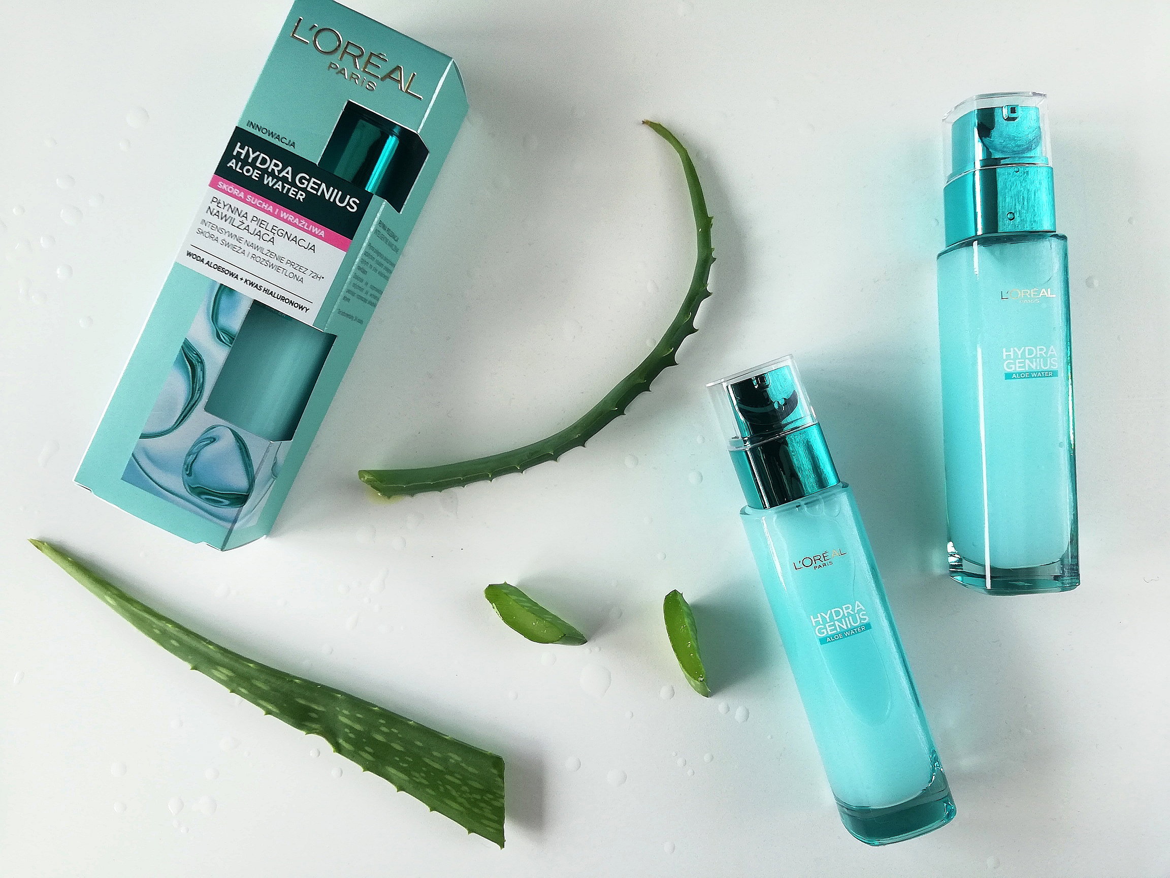 Płynna pielęgnacja nawilżające Hydra Genius