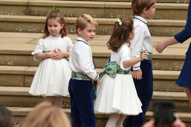Księżniczka Charlotte i książę George