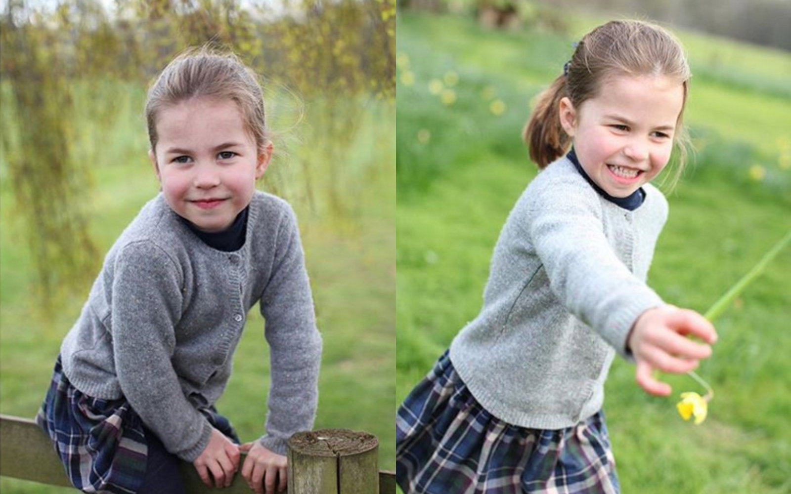 Księżniczka Charlotte kończy 4 lata! Jej nowe zdjęcia są urocze