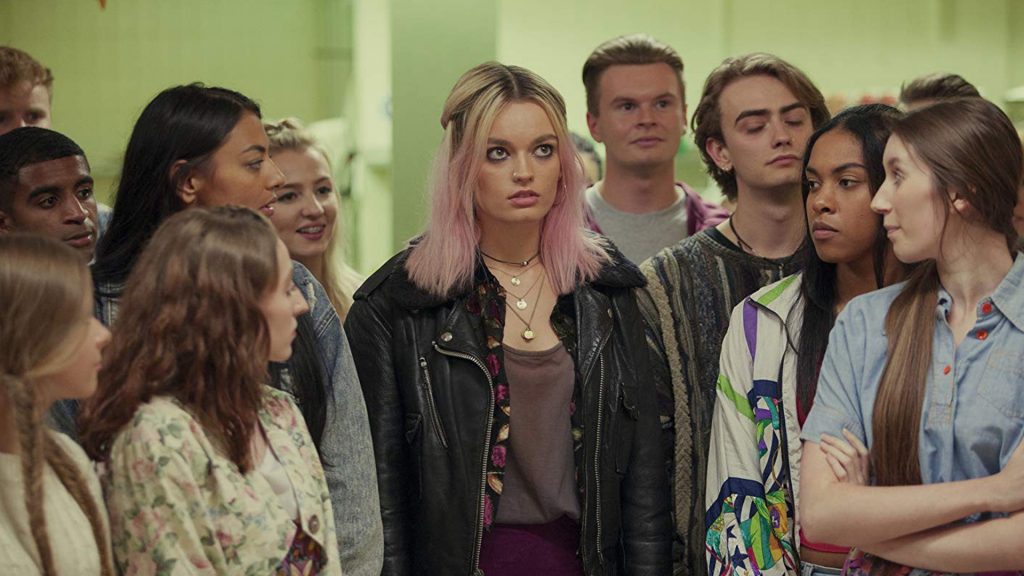 Kadr z serialu Natflix "Sex education"