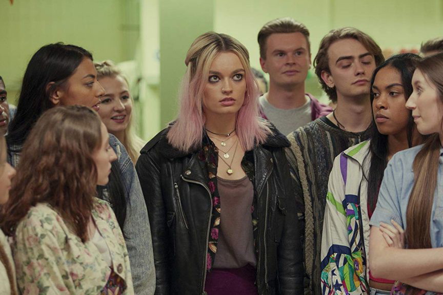 Kadr z serialu Natflix "Sex education"