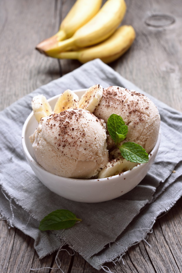 Lody cytrynowo-bananowe