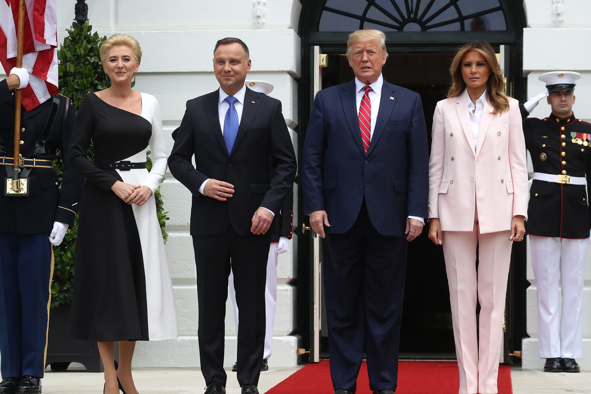 Agata Duda i Melania Trump: pojedynek pierwszych dam