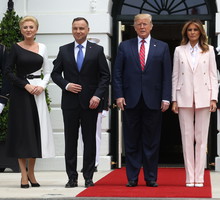 Agata Duda i Melania Trump: pojedynek pierwszych dam