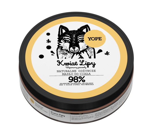 Naturalne masło do ciała YOPE Kwiat Lipy