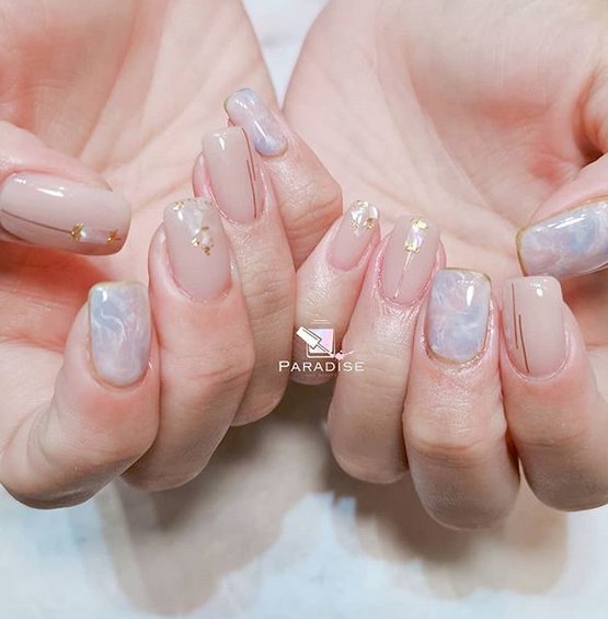 Ślubny manicure 2019 – najpiękniejsze inspiracje dla panny młodej