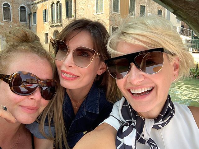 Małgorzata Kożuchowska, Daria Widawska, Agnieszka Dygant na festiwalu filmowym w Wenecji