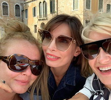 Małgorzata Kożuchowska, Daria Widawska, Agnieszka Dygant na festiwalu filmowym w Wenecji