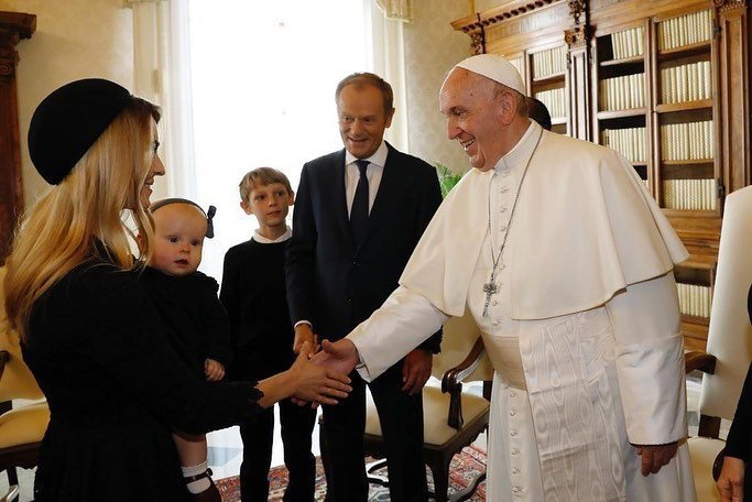 Donald Tusk na audiencji u papieża Franciszka w Watykanie