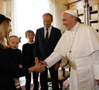 Donald Tusk na audiencji u papieża Franciszka w Watykanie