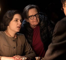 Agnieszka Holland na planie filmu "Obywatel Jones"