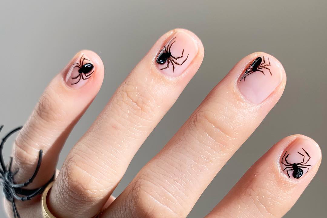 Paznokcie na Halloween