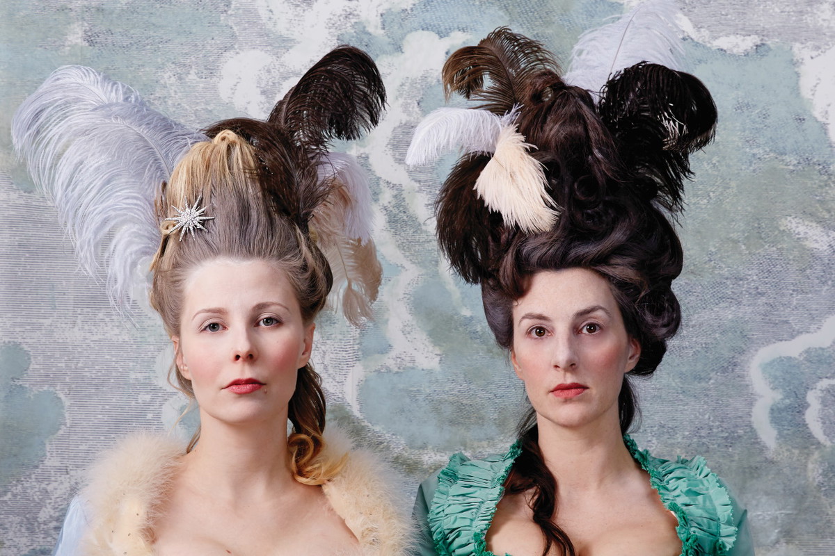 Marianne i Klaudia jako Maria Antonina