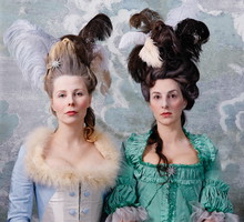 Marianne i Klaudia jako Maria Antonina