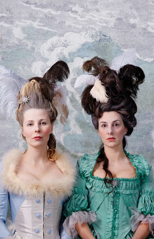 Marianne i Klaudia jako Maria Antonina