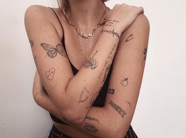 Tatuaż na przedramieniu