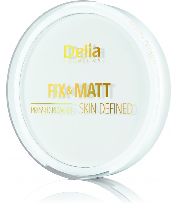 Delia - Puder utrwalający FIX&MATT SKIN DEFINED