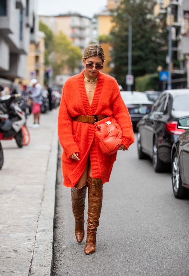 Kardigany na jesień 2019: moda trendy jesień 2019