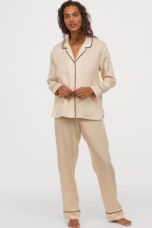 pudroworóżowa piżama z lyocellu 119,90 zł z 199,99 zł