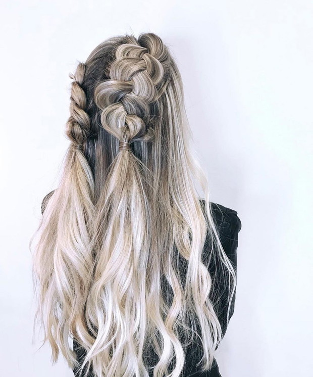 Ładne fryzury do pracy, szkoły i na wieczór