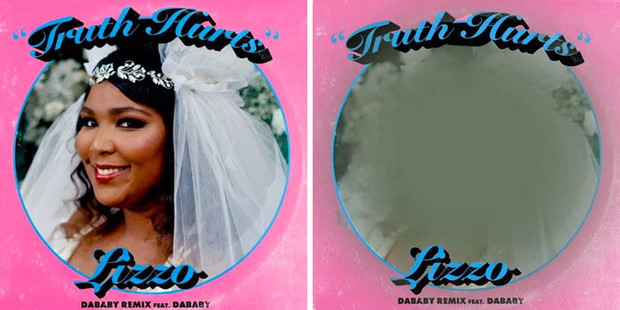 Lizzo, Dababy - Truth Hurts: Platforma muzyczna usunęła wszystkie wizerunki kobiet artystek