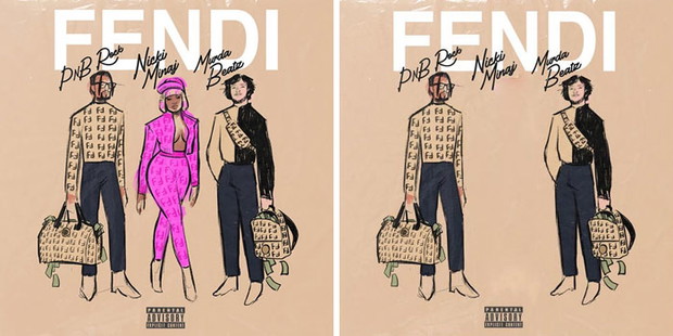 Pnb Rock, Nicki Minaj, Murda Beatz - Fendi: Platforma muzyczna usunęła wszystkie wizerunki kobiet artystek