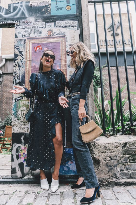 Sukienki i bluzki w grochy na jesień 2017