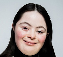 Modelka z zespołem Downa