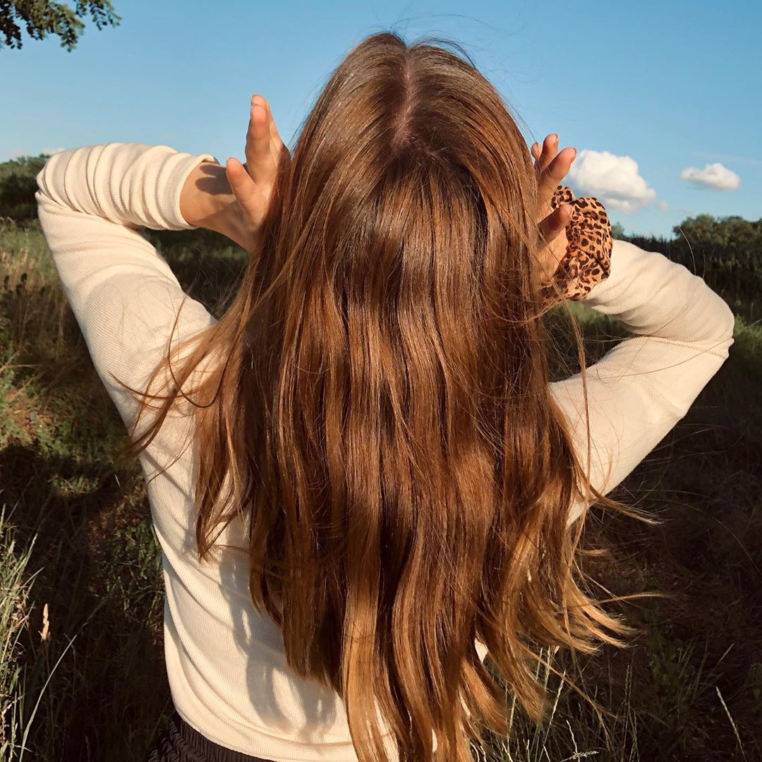 Susz włosy od góry do dołu