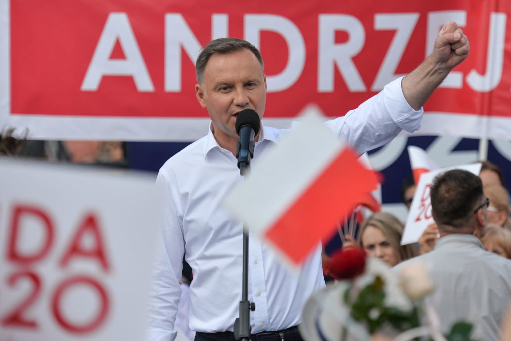 Andrzej Duda sondażowym zwycięzcą wyborów prezydenckich 2020