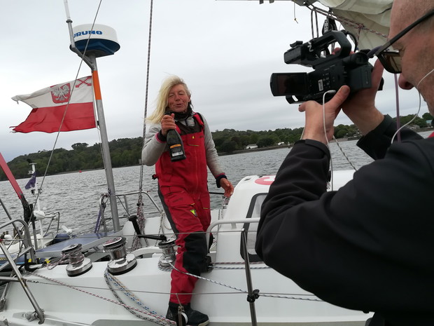 Joanna Pajkowska kończy rejs non-stop dookoła świata