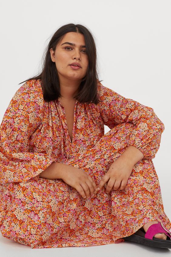 H&M sukienka w stylu boho