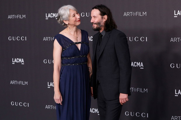 Keanu Reeves i Alexandra Grant