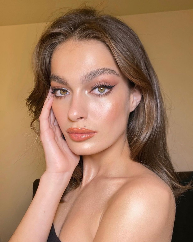 Makijaż dla brązowych oczu