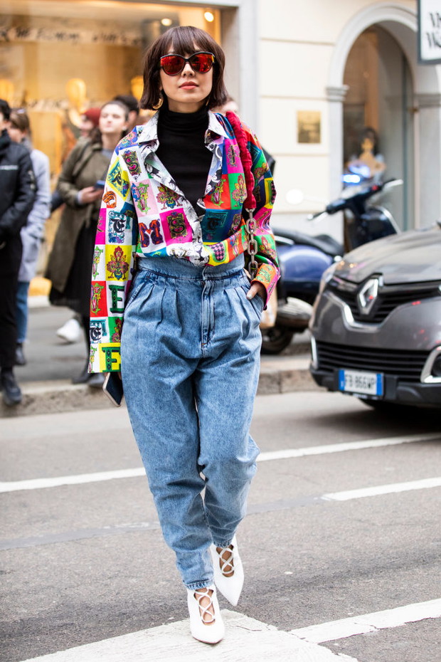 Trendy moda jesień 2019: slouchy jeans