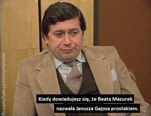 Janusz Gajos krytykuje Kaczyńskiego - memy